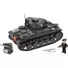 Conjunto de construção Cobi Panzerkampfwagen II Ausf. F – 813 peças, preto, idade 9+
