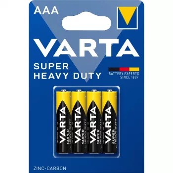 Pilha descartável Varta Superlife AAA alcalina