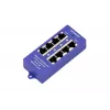 Injetor PoE Extralink Gigabit 4 Portas, 4x 1000Mb/s RJ45, 48V, azul/preto