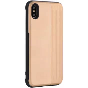 Capa de proteção Devia H-Card Series para iPhone XS/X 5,8 polegadas, dourada