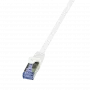 Cabo patch LogiLink PrimeLine Cat.7 RJ-45 Cat7 0,25 m branco