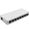Switch de rede Qoltec 8x portas RJ45 1000Mbps LAN