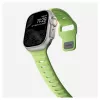 Pulseira Nomad Sport Band verde-clara de borracha — largura 21,5 mm, pulso 160–195 mm