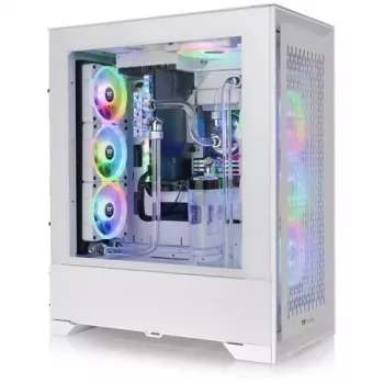 Caixa Thermaltake CTE T500 TG Midi Tower branco neve Retail - caixa - ATX