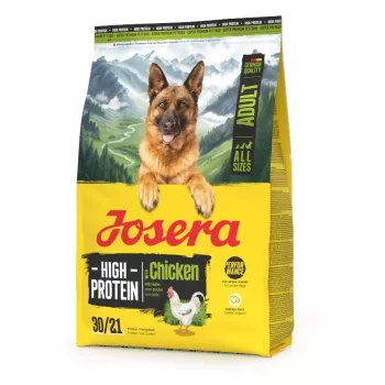 Comida seca para cães JOSERA High Protein Adult Chicken — saqueta de 3 kg, receita rica em proteína para cães adultos