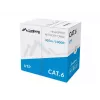Cabo de rede LANBERG Cat6 U/UTP LCU6-11CU-0305-S, 305 m, 23 AWG, cinzento, bainha HDPE
