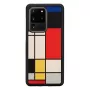 Capa para telemóvel Man and Wood para Galaxy S20 Ultra — capa de proteção madeira preto