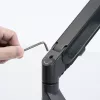 HA GASLIFTARM MEDIUM SUPORTE DE MESA PARA MONITOR DUPLO 2X 15-27 POLEGADAS