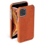 Capa de proteção Krusell Birka para Apple iPhone 11 Pro Max — cor de ferrugem