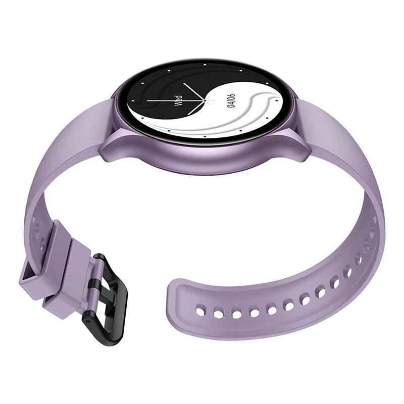 Smartwatch Zeblaze Btalk 3 Plus – 1,39 polegadas (3,53 cm) IPS 360×360 px, ecrã tátil, bracelete de silicone, roxo