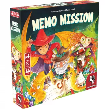 Memo Mission, jogo de tabuleiro
