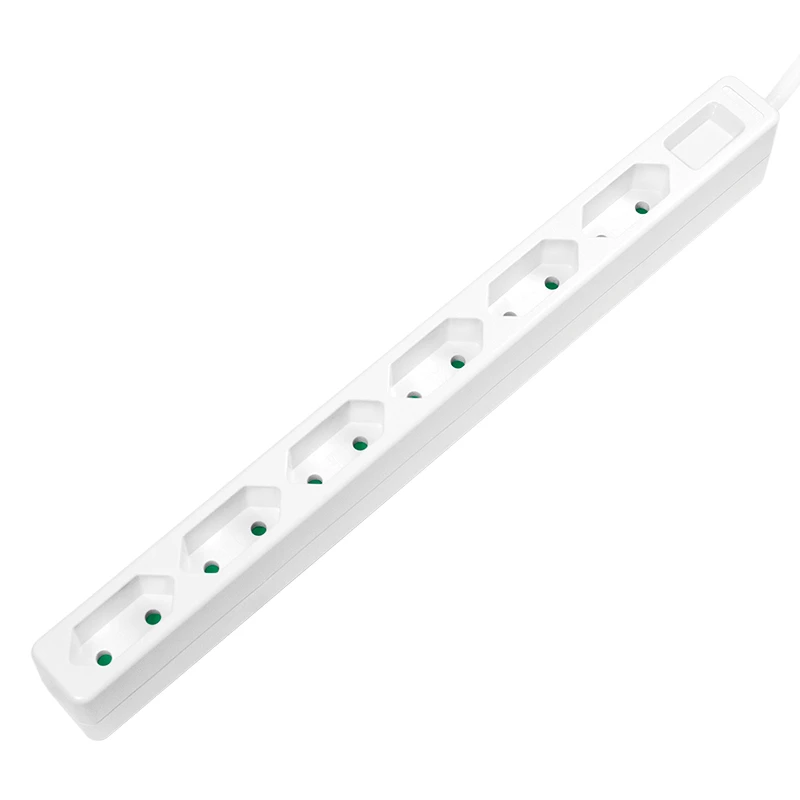 Extensão de energia LogiLink LPS231 1.5m 6 tomadas AC interior branco