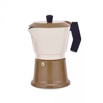 Cafeteira expresso Maestro MR-1657-6-BEIGE alumínio 6 chávenas