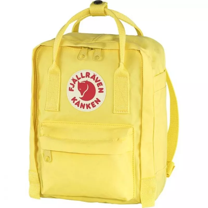 Mochila de lazer Fjällräven Kanken Mini amarelo polipropileno vinylon