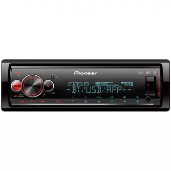 Recetor multimédia para automóvel Pioneer MVH-S520DAB Preto 200 W Bluetooth (MVH-S520DAB)