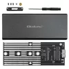 Caixa para SSD M.2 SATA QOLTEC 51854 USB 3.0 sem ferramentas