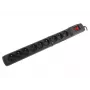 Proteção contra sobretensão Armac M9/15/CZ preto 9 tomadas AC 250V 1,5m