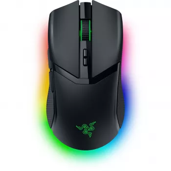Rato Razer Cobra Pro gaming para destros RF sem fios + Bluetooth + USB Type-C ótico 30000 DPI