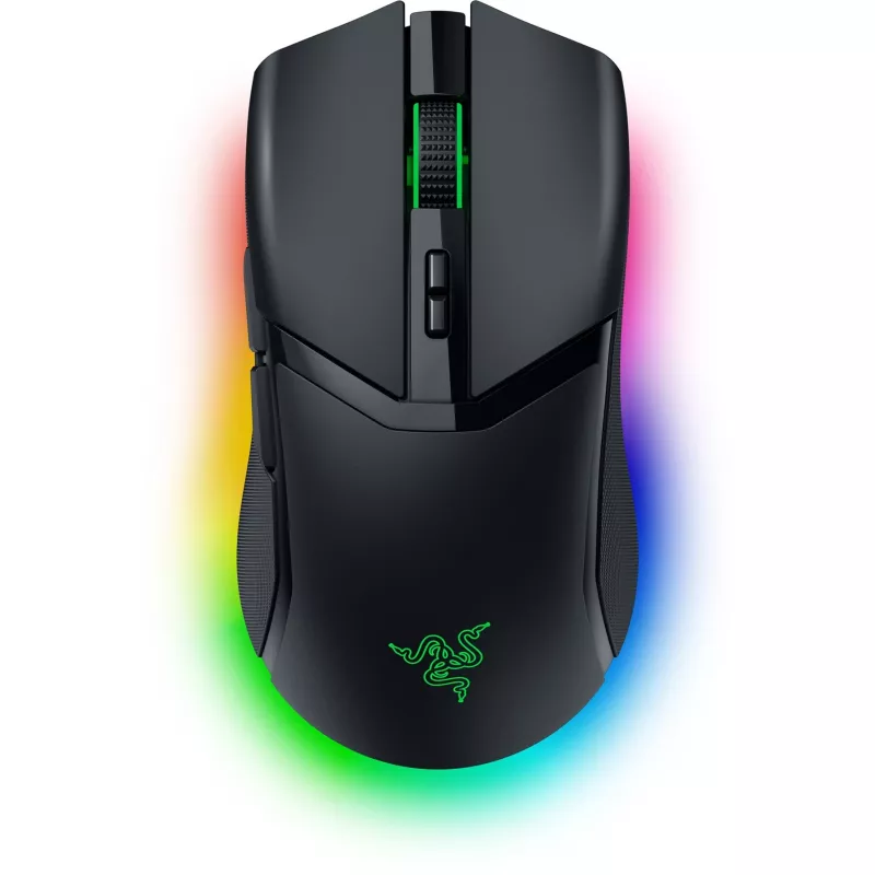 Rato Razer Cobra Pro gaming para destros RF sem fios + Bluetooth + USB Type-C ótico 30000 DPI