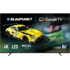 TV LED Blaupunkt | 86UGC5500S | 86 | Smart TV | Google TV | UHD | preto