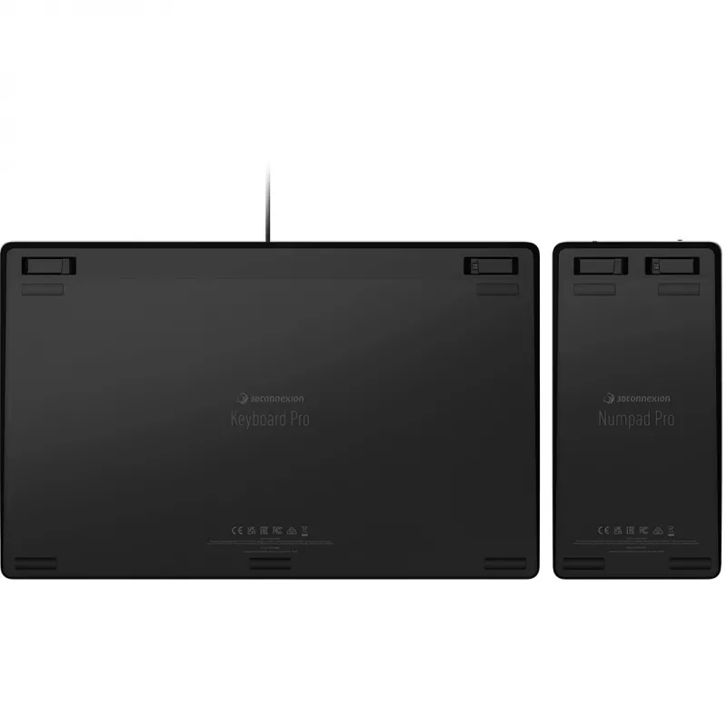 Teclado 3Dconnexion Pro com teclado numérico - Teclado e teclado numérico - USB - QWERTZ - Alemão (3DX-700091)