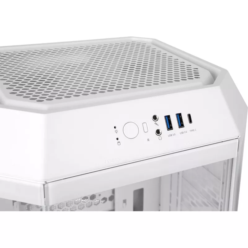 Caixa de PC Thermaltake The Tower 250 Snow Mini Tower branco