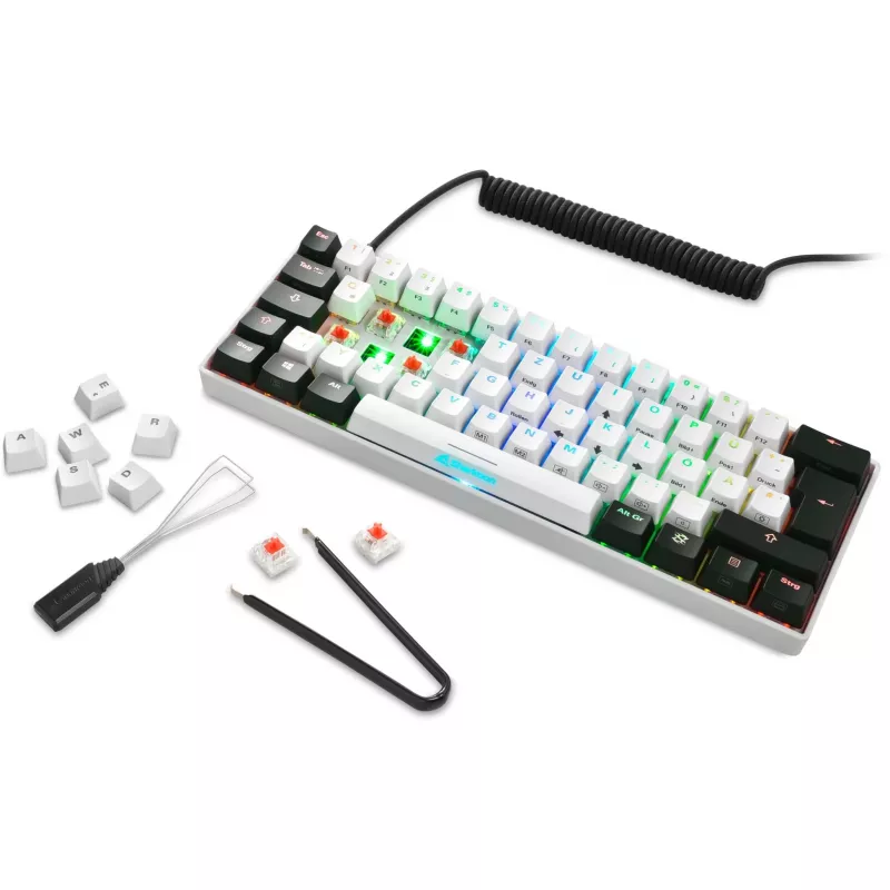 Sharkoon SKILLER SGK50 S4 - Teclado - retroiluminação