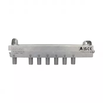 Distribuidor Televes 6 vias VT612FZ 5–1218 MHz 12 dB