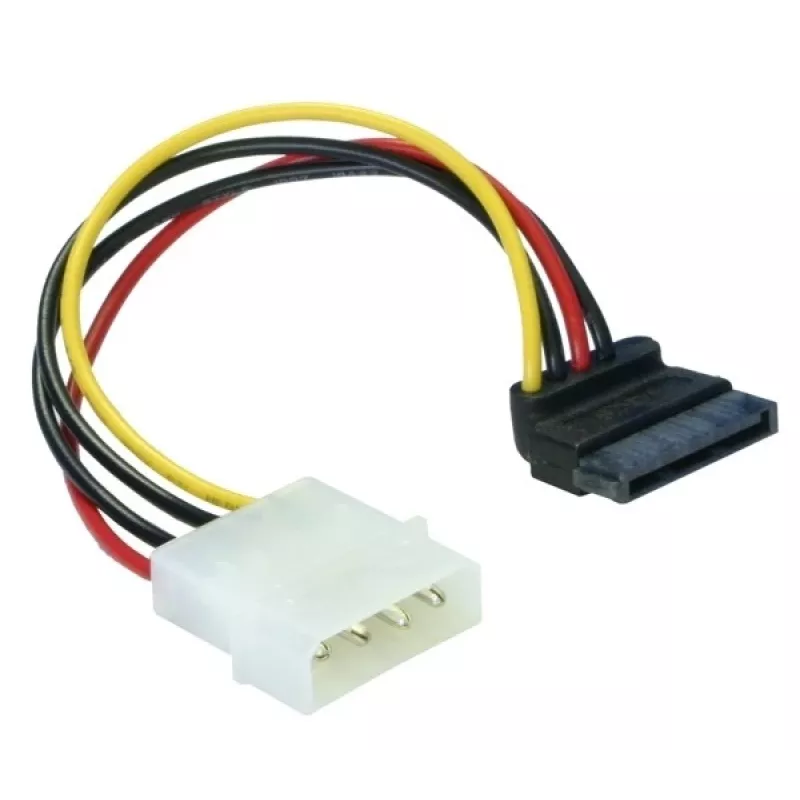 Cabo de alimentação SATA HDD ficha 4 pinos angular DeLOCK 60101