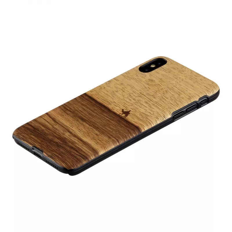 Capa para smartphone man and wood para iPhone XS Max — terra preto