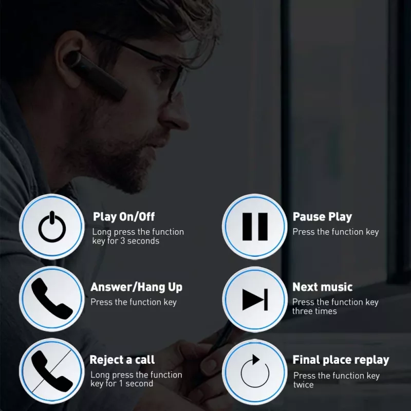 Headset Tellur Vox 40 preto