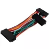 Adaptador para fonte de alimentação SILVERSTONE SST-PP10 — adaptador de cabo duplo de 24 pinos para 24 pinos único