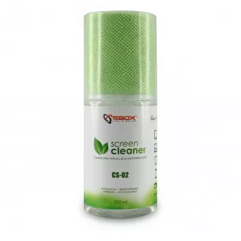 Limpa-ecrãs Sbox CS-02 200ml