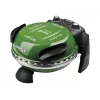 Delizia Forno de pizza G1000603 (verde, 1.200 Watt, para pizza Ø 31 cm)