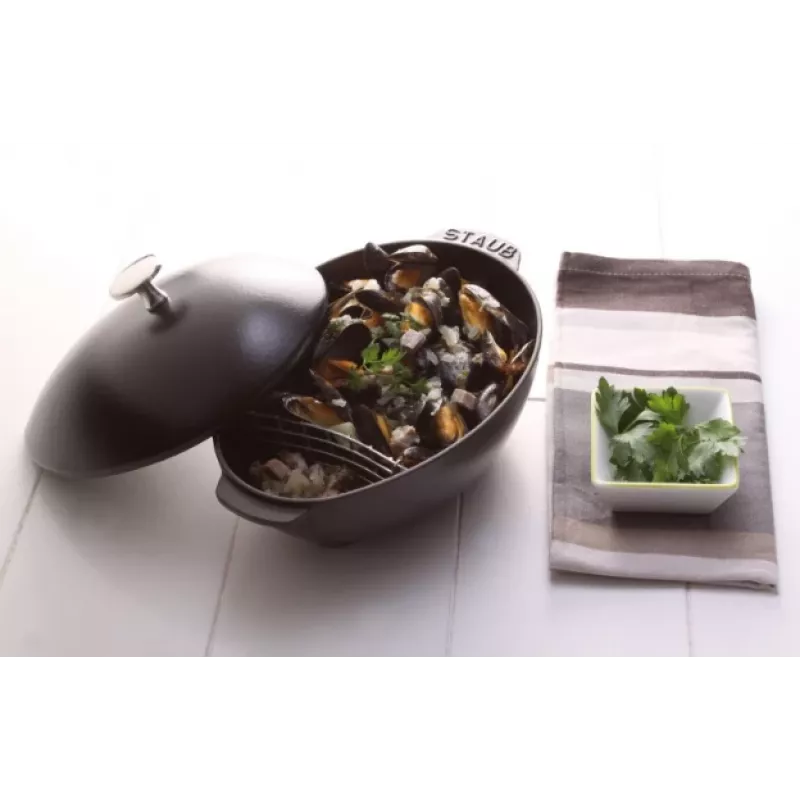 Panela ZWILLING STAUB SPECIALITIES 2 L preta cerâmica indução