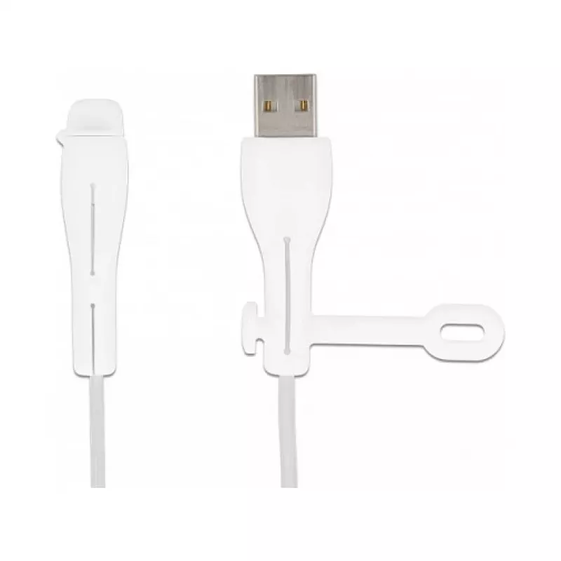 Tampa de proteção contra pó DeLOCK para ficha USB Type-A e ficha USB Type-C conjunto 2 unid. branco