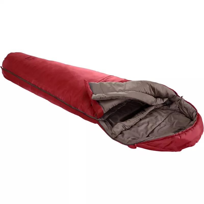 Saco-cama Grand Canyon KANSAS 190 vermelho — modelo leve para 3 estações