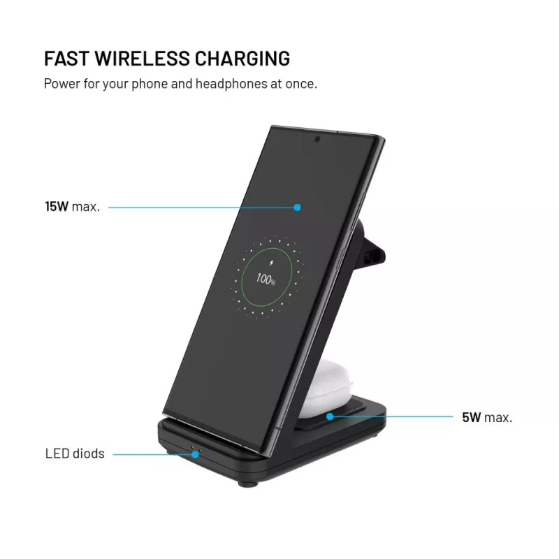 Estação de energia portátil FIXED FIXPOS-U-BK 300W 60000mAh