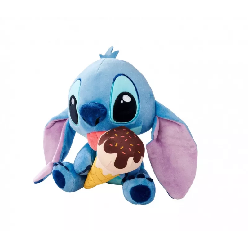 Peluche SIMBA mascote Stitch gelado 25 cm, personagem original macia