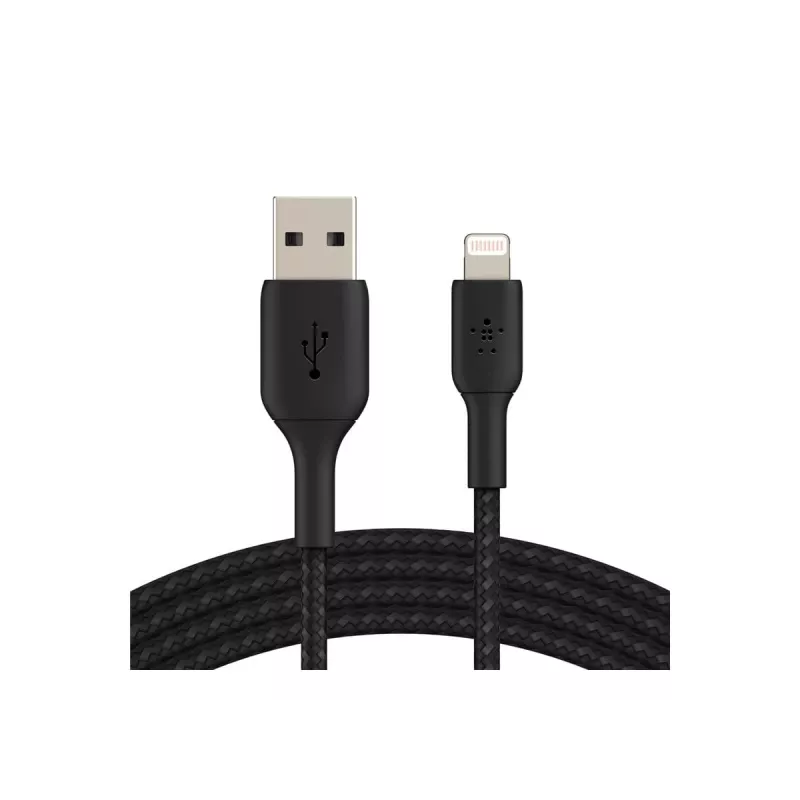 Belkin CAA002BT2MBK Cabo Lightning 2 m preto