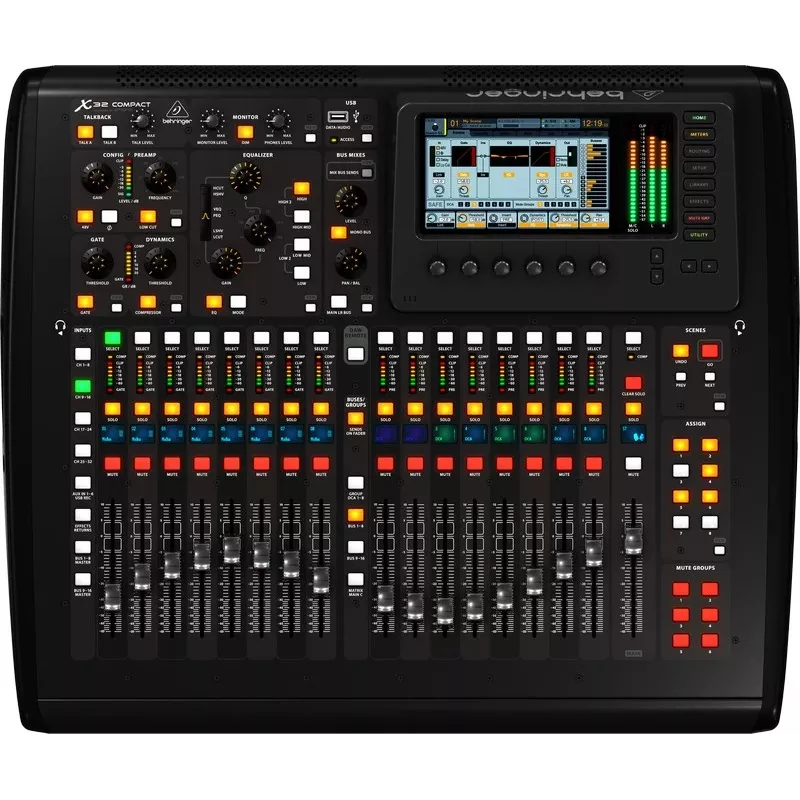 Mesa de mistura Behringer X32 Compact 40 canais 10 - 22000 Hz preto