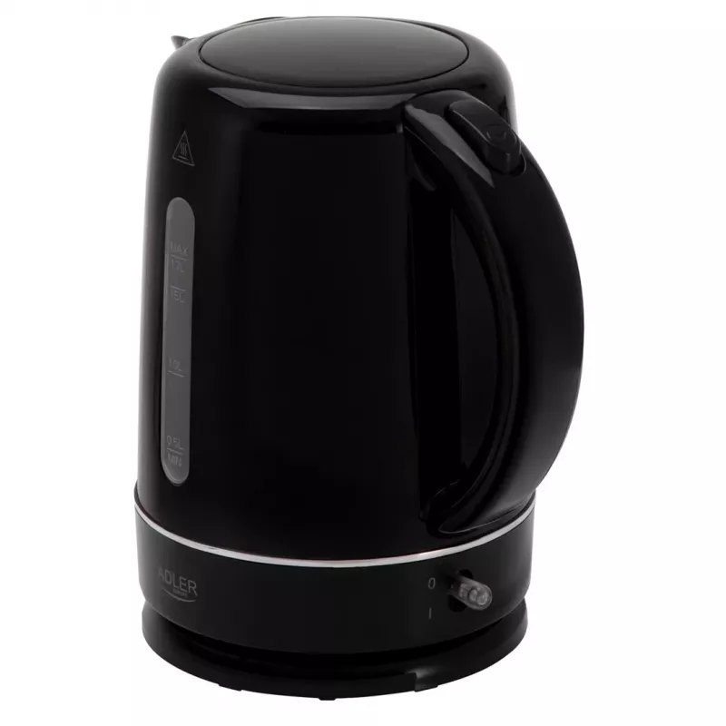 Adler 1385B chaleira preto e branco