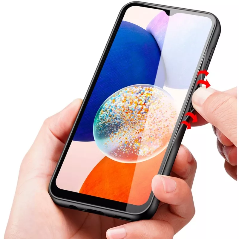 StyleShell NYLO, capa de telemóvel Preta, Samsung Galaxy A15 5G / A15 4G