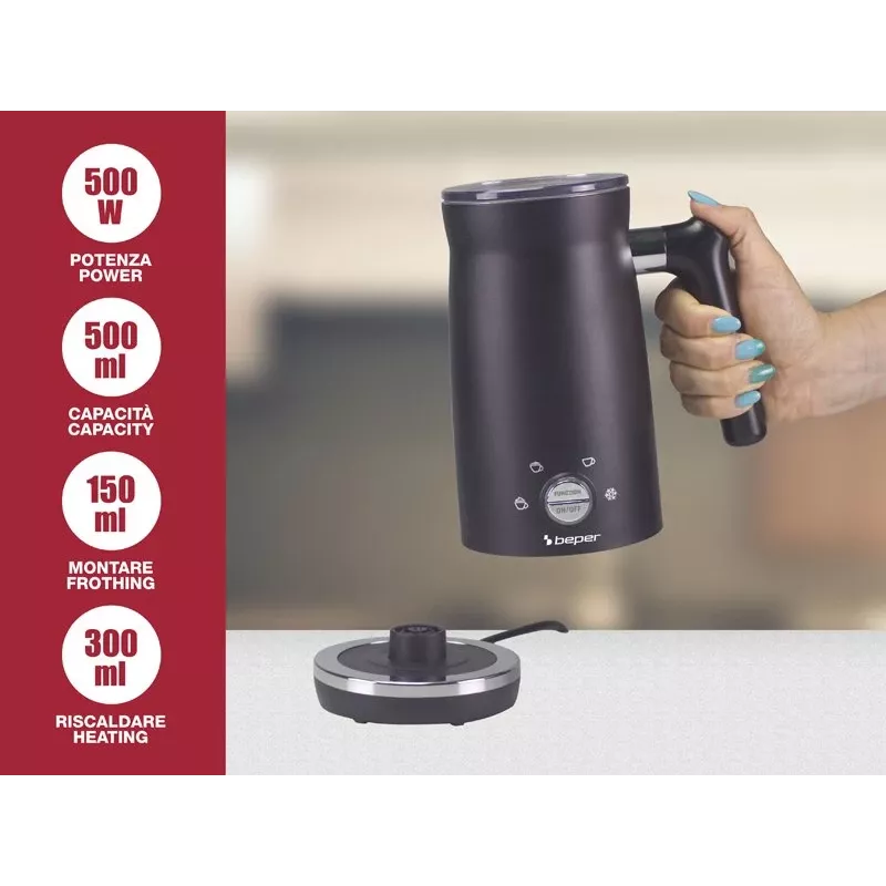 Máquina de café Beper P101CAF001 – 800 W, capacidade 1,2 l