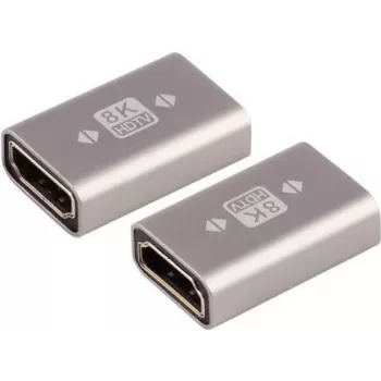 Ficha macho HDMI-A ShiverPeaks 10-01056 metal, suporta resolução até 8K