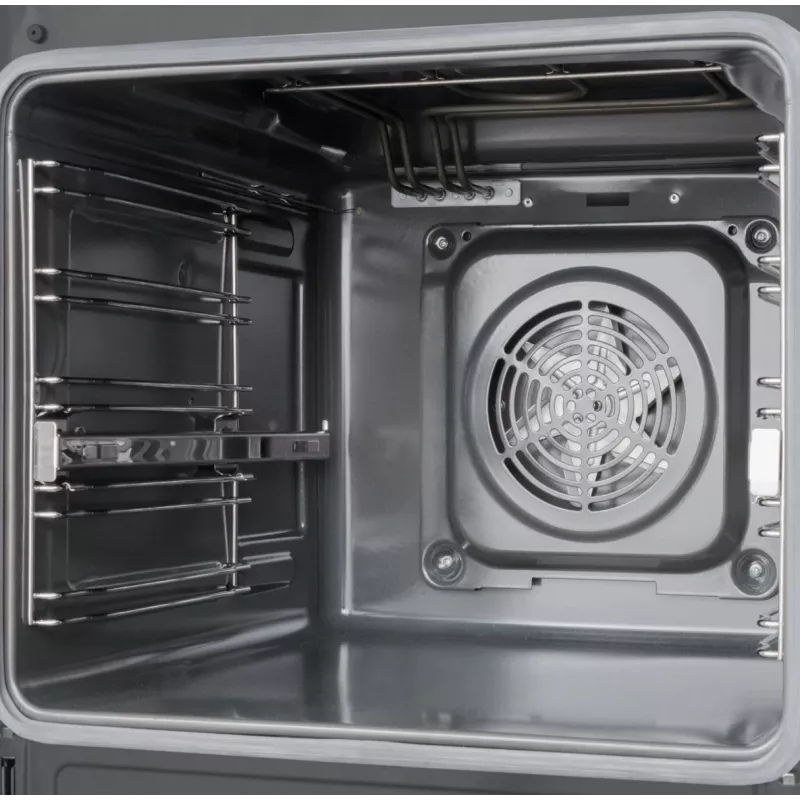 Fogão elétrico-gás AMICA 58468 com 4 bicos, aço inoxidável, classe energética A