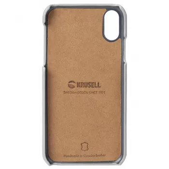 Capa Krusell Sunne iPhone XR Vintage cinzento