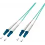 Lightwin LDP-50 LC-LC 5.0 OM3 Cabo de fibra ótica 5 m azul (LDP-50 LC-LC 5.0 OM3)