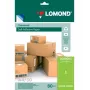 Etiquetas de papel autoadesivas Lomond Universal, 1/210x297, A4, 50 folhas, verde néon