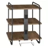 Suporte Maclean de três prateleiras MC-978, elegante, Max, suporte para monitor